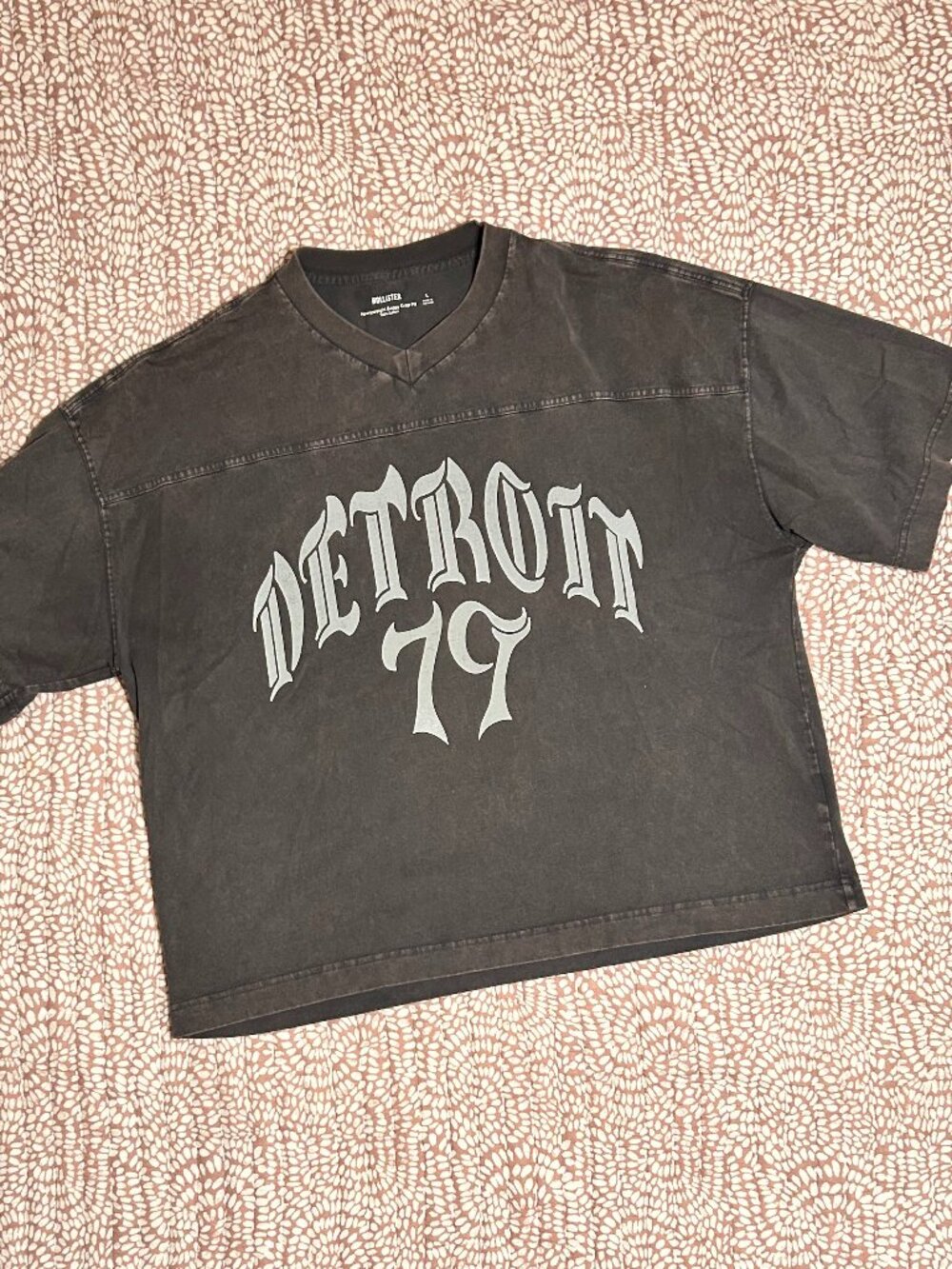 Hollister Heavyweight Baggy Crop Fit Size Large
